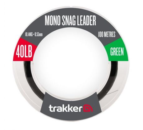 Trakker Snag Leader 50lb, 22,6kg, 0,60mm, 100m - Green