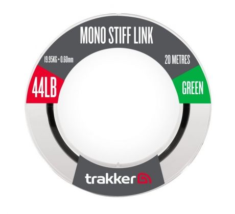 Trakker Návazcový vlasec - Mono Stiff Link 57lb, 25,85kg, 0,7mm, 20m Green