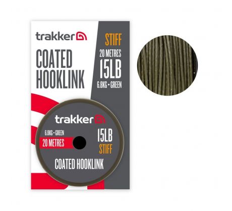 Trakker Návazcová šňůra - Stiff Coated Hooklink 25lb, 11,3kg, 20m