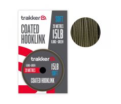 Trakker Návazcová šňůra - Soft Coated Hooklink 25lb, 11,3kg, 20m