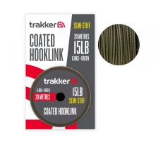 Trakker Návazcová šňůra - Semi Stiff Coated Hooklink 45lb, 20,4kg, 20m