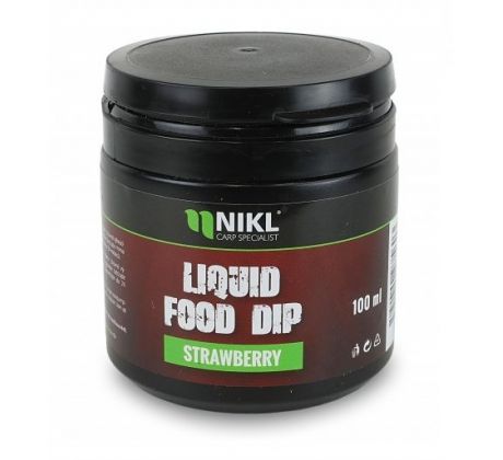 Nikl Liquid Food dip 100ml - Strawberry (Jahoda)