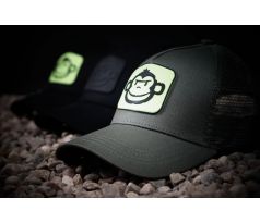 RidgeMonkey kšiltovka Trucker Cap černá - zelené logo - VÝPRODEJ