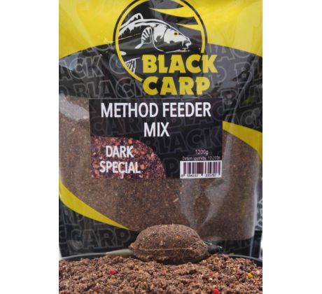 Black Carp Method feeder mix DARK SPECIAL 1200g