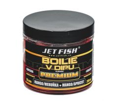 Jet Fish Premium clasicc boilie v dipu 200ml - 20 mm CHILLI / ČESNEK