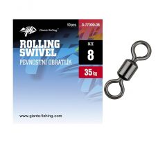 Giants fishing Pevnostní Obratlík Swivel 10ks