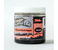 Carp Only Dipovaný Boilies 250ml - Peach & Black Pepper