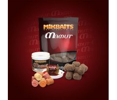 Mikbaits Boilies Mamut 50x35mm 1kg - Zraněný úhoř