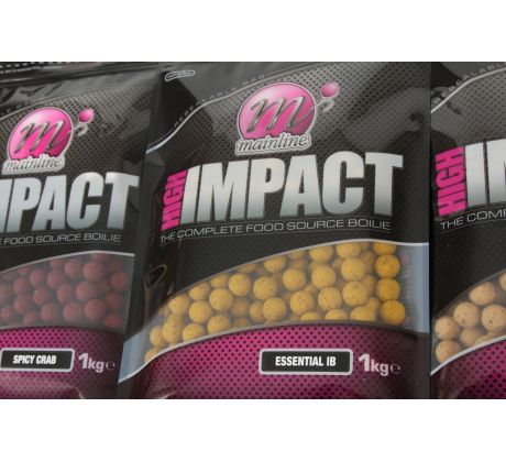 Mainline High Impact Boilies - Spicy Crab (kořeněný krab)