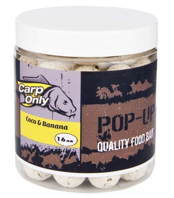  Boilies - Plovoucí - Carp Only - Carp Only Boilies Pop-Up -  Coco a Banana