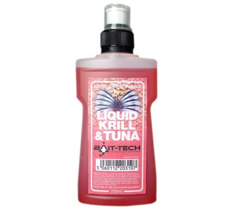 Bait-Tech Tekutá esence Liquid Krill & Tuna 250ml