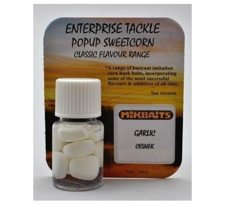 Enterprise kukuřice v dipu - Mikbaits Česnek 8ks