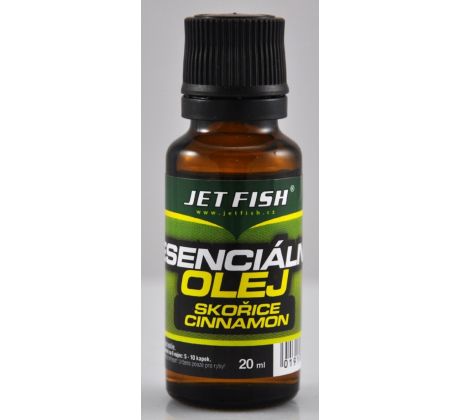 Jet Fish Esenciální olej SKOŘICE 20ml