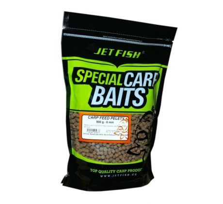 Jet Fish Carp feed pelety 6mm 900g