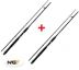NGT Prut Carp Stalker Rod 8ft 2pc black 1+1 ZDARMA!