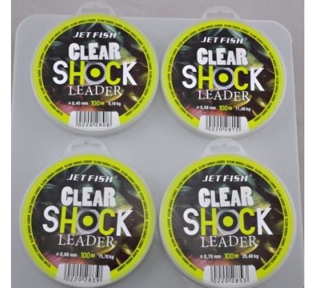 Jet Fish Clear Shock Leader