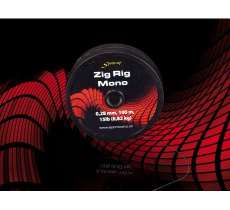 Sportcarp rybářský vlasec Zig Rig Mono