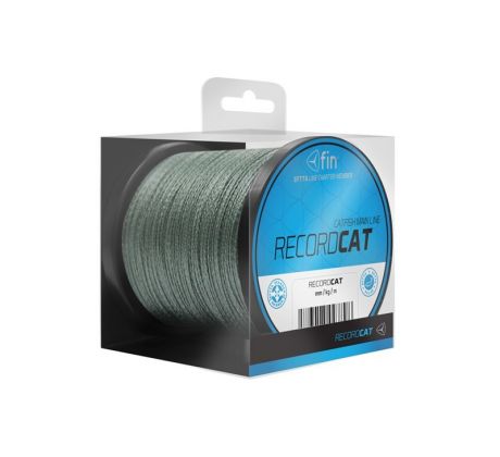FIN Record CAT / zelená sumcařská šňůra