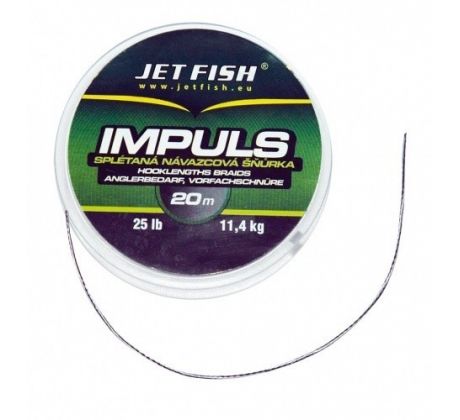 Jet Fish Návazcová šňůrka Impuls 25lb 20m