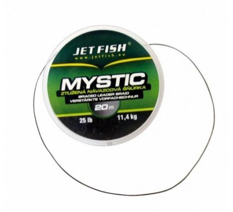 Jet Fish Návazcová šňůrka Mystic 25lb 20m