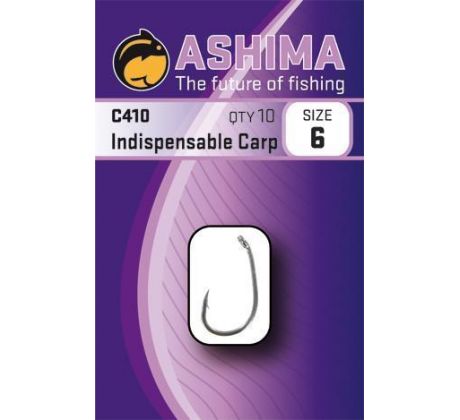 Ashima háčky - C410 Indispensable Carp 10ks