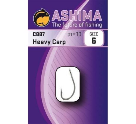 Ashima háčky - C887 Heavy Carp 10ks