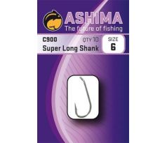 Ashima háčky - C900 Super Long Shank 10ks