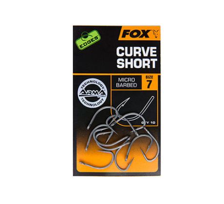 Fox háčky Edges Curve Shank Short 10ks