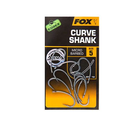 Fox háčky Edges Curve Shank 10ks