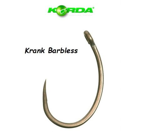 Korda háčky Krank 10ks Barbless