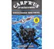 Carp ´R´ Us Quick change ring swivel