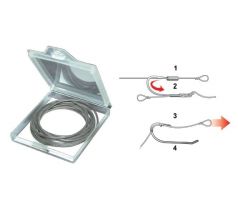 Extra Carp Silikon bužírka na boilie vlas 1m