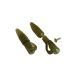 Extra Carp Lead clip with Tail Rubber 10ks