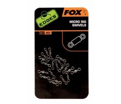 Fox malé obratlíky Edges Micro Rig Swivels 20ks