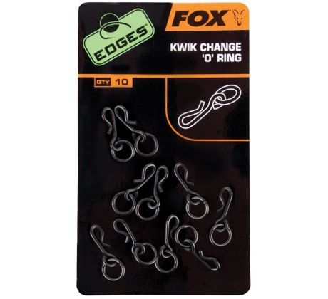 Fox kroužky s rychloklipem Edges Kwik Change O Ring 10ks