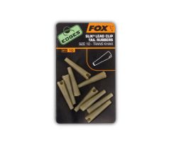 Fox převleky na závěsky na olovo Edges Slik Lead Clip Tail Rubber vel.10 - 10ks