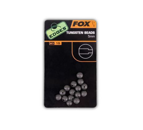 Fox těžké gumové korálky Edges Tungsten Beads 15ks