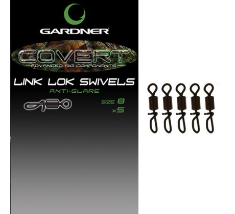 Gardner Obratlíky Covert Link Lok Swivels 5ks