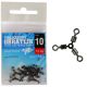 Giants Fishing Trojcestný bratlík Three-way Rolling Swivel 10ks