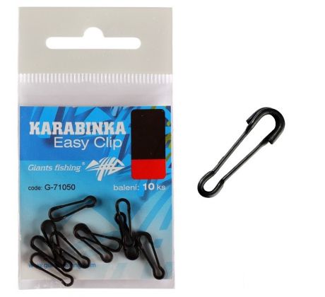 Giants Fishing Karabinka Easy Klip 10ks