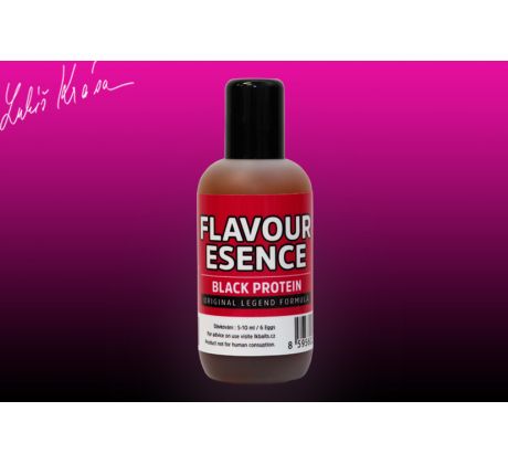 LK Baits Esence Black Protein 100ml