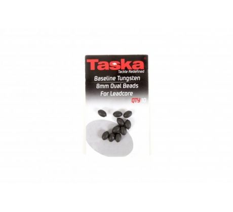 Taska Tungsten - Korálky na šňůru s olov. jádrem 8mm 10ks