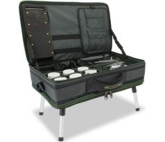 NGT Stolek s Kufrem Carp Bivvy Table System