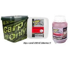 Carp Only Boilie 3kg + DIP Zdarma - BLOODWORM & LIVER