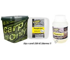 Carp Only Boilie 3kg + DIP Zdarma - PINEAPPLE FEVER