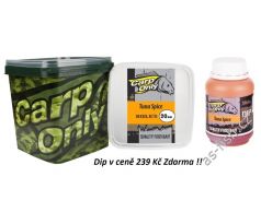 Carp Only Boilie 3kg + DIP Zdarma - TUNA SPICE