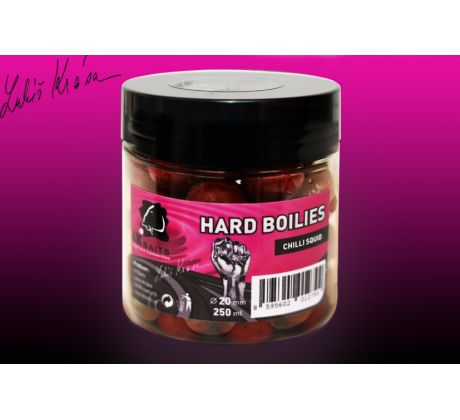 LK Baits HARD Boilies 250ml Chilli Squid