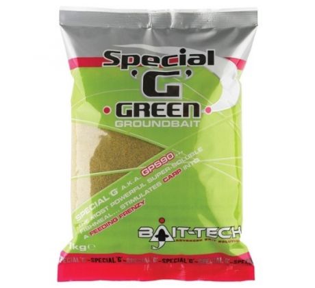 Bait-Tech Krmítková směs Groundbaits Special-G Green 1kg