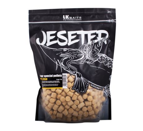 LK Baits Jeseter Special Pellets Cheese 12mm 1kg