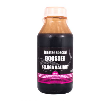 LK Baits Jeseter Special Booster Beluga Halibut 500ml